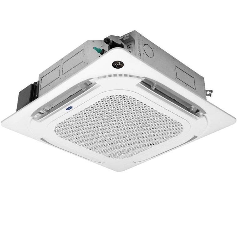 Ar Condicionado Split Cassete Carrier 4 Vias 56000 BTUs Quente e