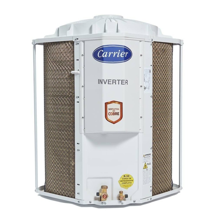 Ar Condicionado Split Cassete Carrier 4 Vias 56000 BTUs Quente e