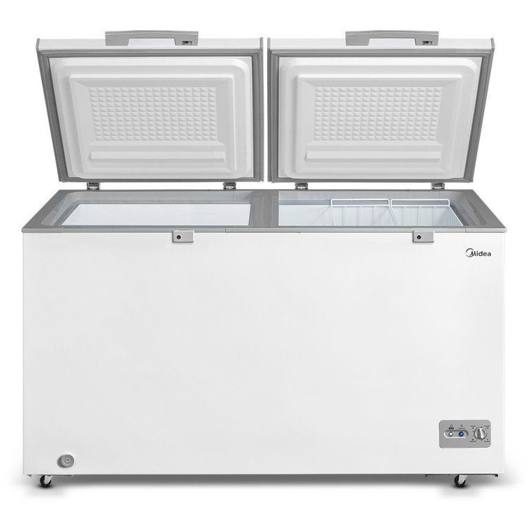 Freezer Midea Horizontal 362L 2 Portas Branco 127V (MDRC522FZD011