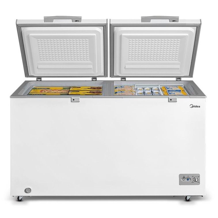 Freezer Midea Horizontal 362L 2 Portas Branco 127V (MDRC522FZD011