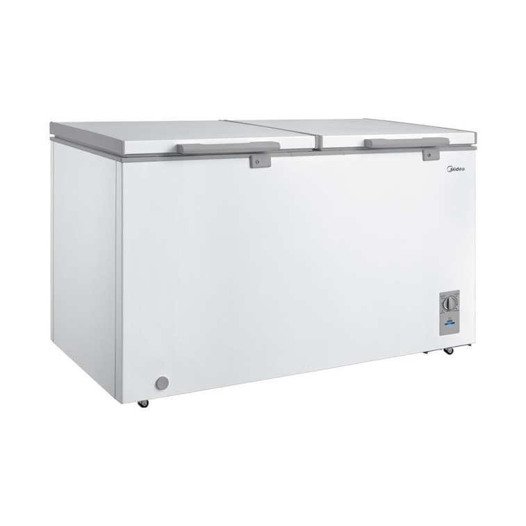 Freezer Midea Horizontal 418L 2 Porta Branco Bivolt (MDRC564FZD013