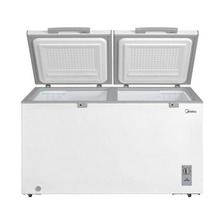 Freezer Midea Horizontal 418L 2 Porta Branco Bivolt (MDRC564FZD013