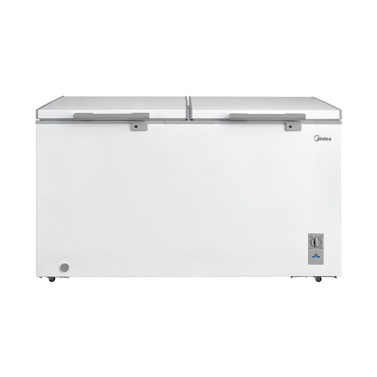Freezer Midea Horizontal 418L 2 Porta Branco Bivolt (MDRC564FZD013 Freezer Midea Horizontal 418L 2 Porta Branco Bivolt (MDRC564FZD013