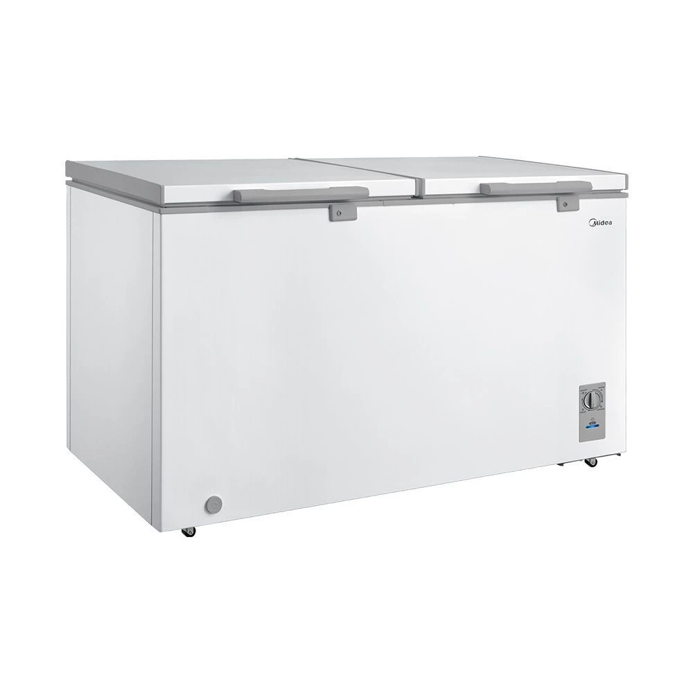 Freezer Midea Horizontal 418L 2 Porta Branco Bivolt (MDRC564FZD013