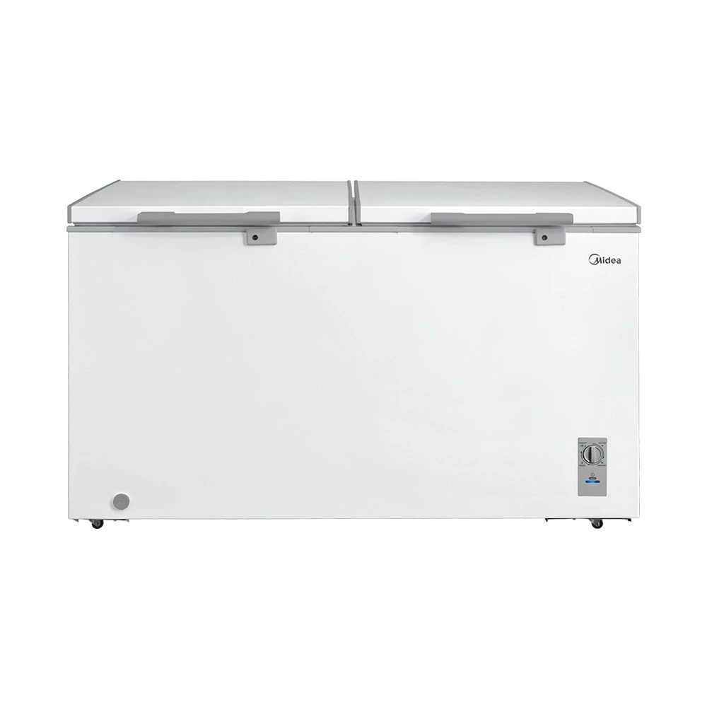 Freezer Midea Horizontal 418L 2 Porta Branco Bivolt (MDRC564FZD013