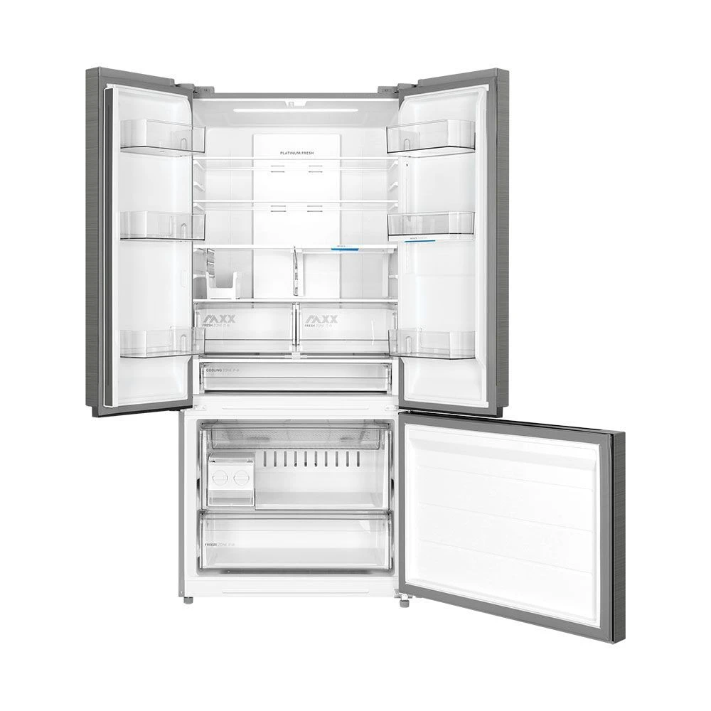 Refrigerador Midea Multidoor 672L Frost Free Inverter Inox Bivolt