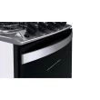 Fogão Brastemp Piso 4 Bocas Dupla Chama com Grades Individuais Branco Bivolt BFO4EBB