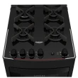 Fogão de Piso Dako Supreme Glass 4 Bocas Mesa de Vidro Preto Bivolt 300000569