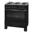 FOGAO ITATIAIA WAVES PISO 6 BOCAS ALL BLACK CHAMA RAPIDA - BIVOLT - (3700000057)