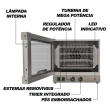 Forno Turbo Elétrico com 4 Esteiras Saro 220V FT22