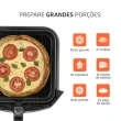 Fritadeira Elétrica Mondial Sem Óleo 8L 1900W Preto/Inox 127V AFN-80-BI