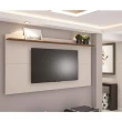 PAINEL VIERO TREND OFF WHITE/IMBUIA UMA PRATELEIRA (20576)