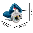 SERRA MARMORE BOSCH TITAN GDC 150 + 2 DISCOS 127V - (06015486A1-000)